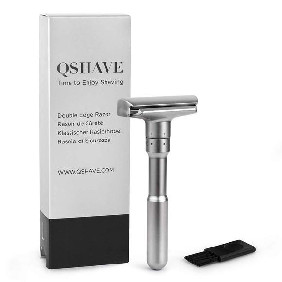 NIB-Fathers Day PRE-SALE! European QShave Adjustable Double Edge 2 stands - Picture 5 of 16